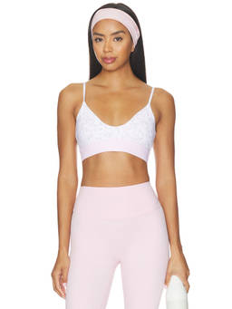 Astoria - Lightweight Women's Removable Pad Adjustable Strap Sports Bra Pink