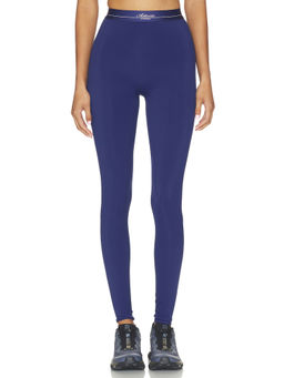 Astoria - Women's Full Length Stretch Leggings Navy Blue