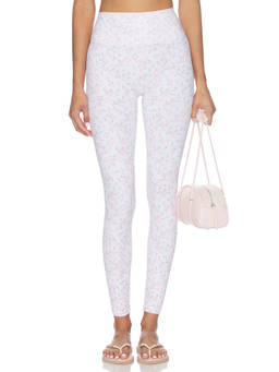 Astoria - Stretch Jersey Women's Full Length Skinny Leggings Sweetpea
