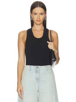 Artless Forever - Elin Women's Stretch Jersey Racerback Tank Top Black