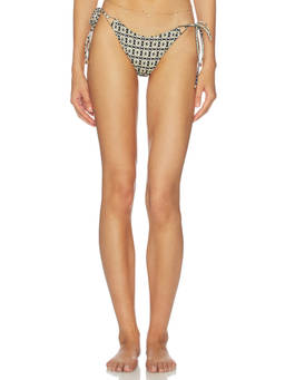 Away That Day - Gili Women's Side Tie Bikini Bottom Navy Blue