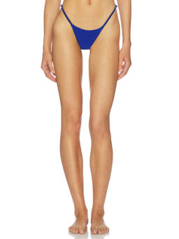 Bananhot - Ciel Women's Ruched Cheeky Bikini Bottom Deep Ocean