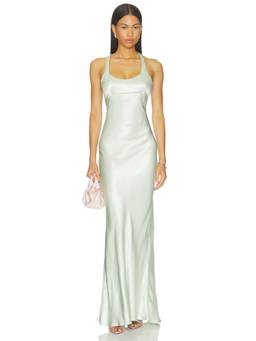Bec + Bridge - Maxina Crossover Women's Crisscross Back Maxi Dress Mint