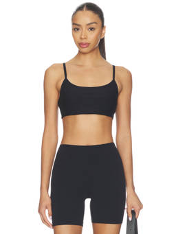 Beyond Yoga - Spacedye Women's Removable Pads Pull-On Sports Bra Navy Blue