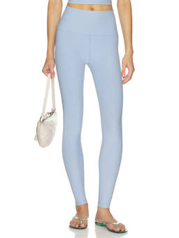 Beyond Yoga - Spacedye Women's High-Waist Stretch Midi Leggings Blue