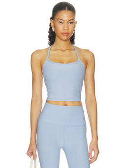 Beyond Yoga - Spacedye Women's Slim Racerback Cropped Sports Bra Purple