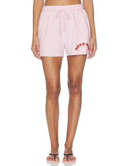 Boys Lie - Dating Certified Women's Stretch Jersey Knit Shorts Pink