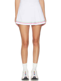 BEACH RIOT - Sorrel Women's Pleated Mini Skort Coconut Milk