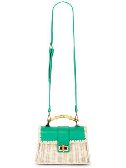 BTB Los Angeles - Debon Leather Mini Bag Green