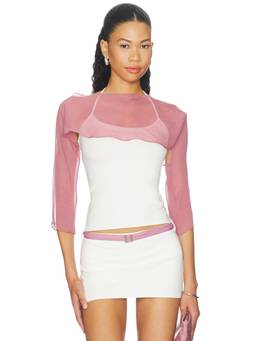 BUCI - Surrey Women's Detachable Chiffon Layer Jersey Co-ord Set Ivory