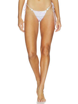 CINCIN - Comet Women's Side Tie String Bikini Bottom Deco Pink