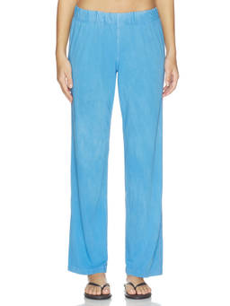 COTTON CITIZEN - Standard Women's Supima Cotton Pull-On Pajamas Blue