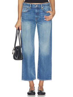 Denimist - Women's Rigid Denim Boyfriend Jeans Lexington Blue