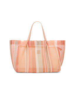 Dolce Vita - Large Mesh Nylon Tote Bag Multi-Color