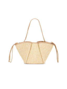 Dolce Vita - Raffia Polyurethane Tote Bag Natural