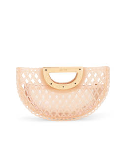 Dolce Vita - Solandra Jelly Fan Clutch Pink