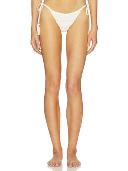 DEVON WINDSOR - Vallie Women's Side Tie Knit Bikini Bottom Vail
