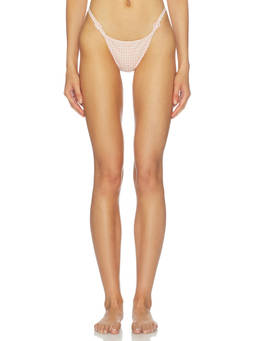 DEVON WINDSOR - Jodi Women's Adjustable Side Strap Bikini Bottom Blush