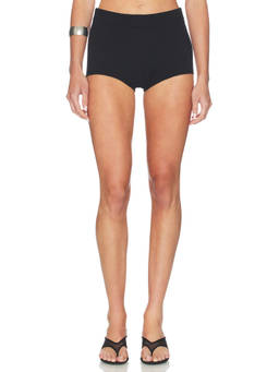EB Denim - Camden Women's Pull-On Knit Shorts Black
