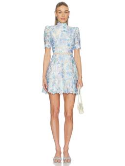 ELLIATT - Kalissa Women's Floral Lace A-Line Mini Dress Multi-Color