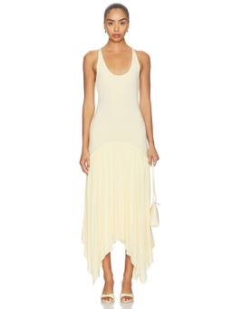 ET OCHS - Ramona Women's Sleeveless Racer Back Maxi Dress Cream