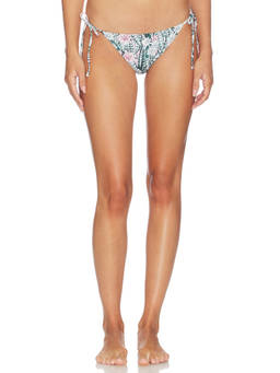 eywasouls malibu - Kaya Women's Self Tie Bikini Bottoms Cactus Bloom
