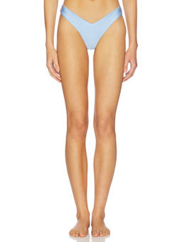 FAE - Vada Women's Cheeky Pull-On Bikini Bottoms Blue