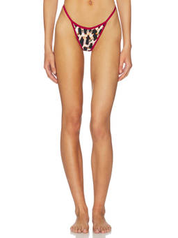 FAE - Jones Women's Brazilian Bikini Bottom Red