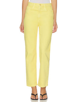 Favorite Daughter - Valentina Women's Super High-Rise Straight-Leg Jeans Yellow