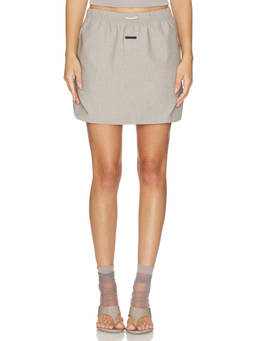 Fear of God ESSENTIALS - Micro Women's Pull-On Pocket Mini Skirt Grey