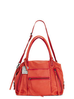 Free People - Emerson Leather Tote Bag Rust