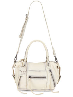Free People - Baby Emerson Leather Tote Off White