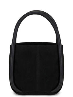 Free People - Barlow Leather Bucket Bag Black