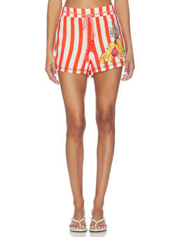 FARM Rio - Short With Rope Women's Tie-Up Pull-On Shorts Multi-Color