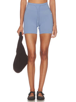 FORM - Drawstring Women's Stretch Pull-On Training Shorts Glacier