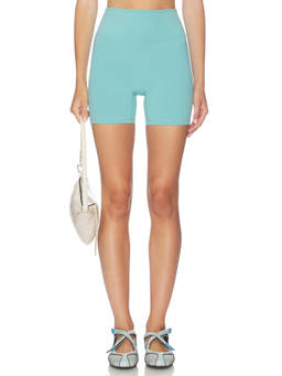 FORM - Core Women's Stretch Pull-On Training Shorts Aqua