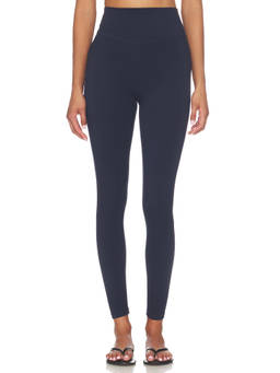 FORM - Olivia Jade Women's High-Waist Stretch Core Leggings Navy Blue