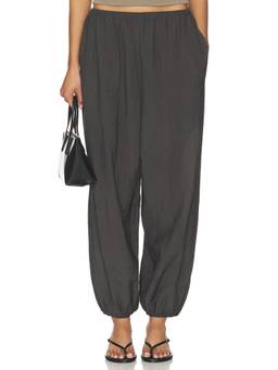 Geel - Eliot Women's Pull-On Elastic Ankle Pants Charcoal