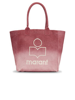 Isabel Marant - Small Cotton Canvas Tote Bag Raspberry