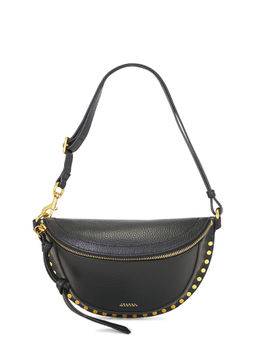 Isabel Marant - Skano Leather Shoulder Bag Black
