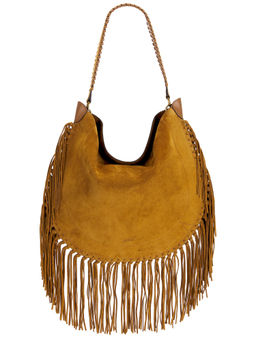 Isabel Marant - Oskan Suede Hobo Handbag Cognac