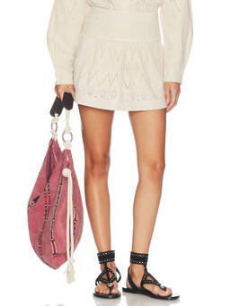 Isabel Marant Etoile - Kelise Women's Crochet Mini Skirt Beige