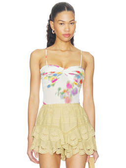 Isabel Marant Etoile - Liese Women's Sheer Strapless Tube Top Ecru