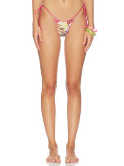 Jaded London - Pyla Sequin Women's Tie-Up Bikini Bottom Multi-Color
