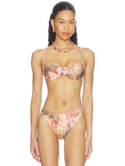 Juillet - Ingrid Women's Underwire Bikini Top Heirloom Rose