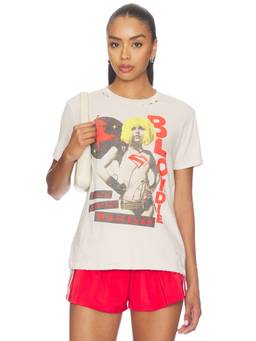 Junk Food - Truth, Justice, Whatever Women's Graphic Crew Neck T-Shirt Birch
