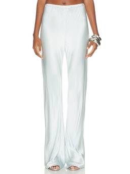 LAMARQUE - Emile Women's Elastic Waist Pull On Palazzo Pants Light Blue