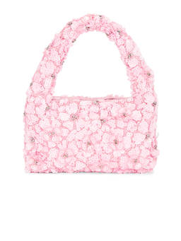 LoveShackFancy - Serina Embellished Mini Handbag Pink