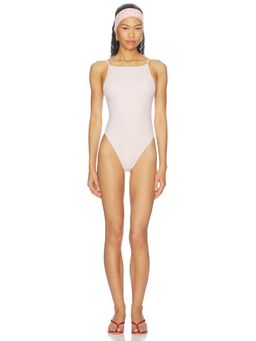 lovewave - Sterling Women's Embellished Pull-On One Piece Swimsuit Pink