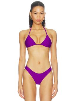 lovewave - Campbell Women's Unpadded Back-Tie Bikini Top Indigo